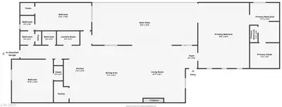 1327 South 8th Street Floor Plan