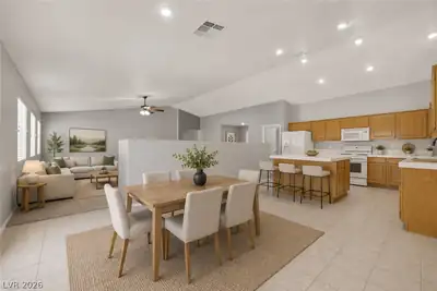 1013 Black Olive Dining Area