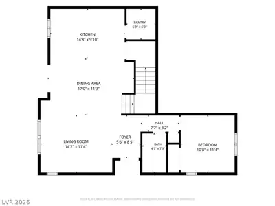 10821 Knickerbocker Avenue Floor Plan