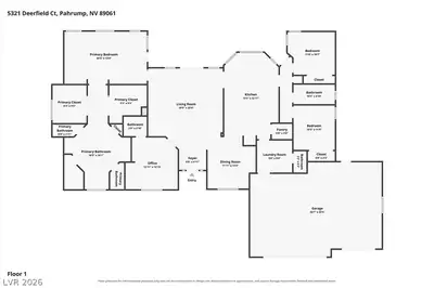 5321 Deerfield Court Floor Plan