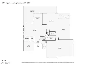 10781 Capesthorne Way Floor Plan