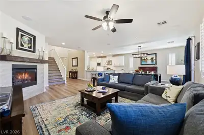 743 Middle Beach Street, Las Vegas, NV 89138 Living Room