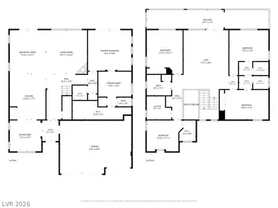 743 Middle Beach Street, Las Vegas, NV 89138 Floor Plan