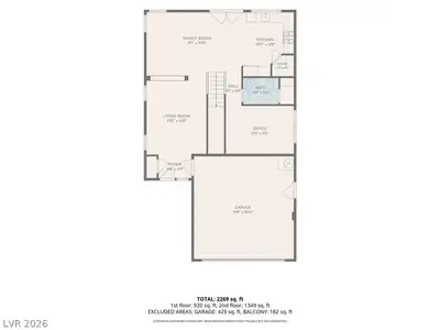 5361 Candlespice Way Floor Plan