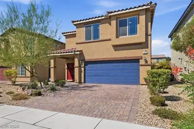 7227 Glimmer Point Street, North Las Vegas, NV 89084 Front of Structure