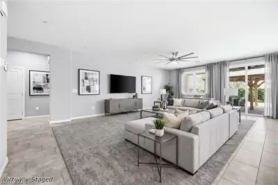 6125 Steinway Avenue Living Room