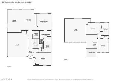 33 Via Di Mello Floor Plan
