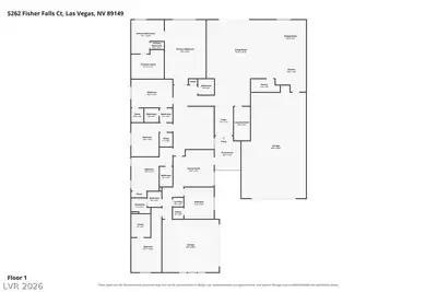 5262 Fisher Falls Court Floor Plan