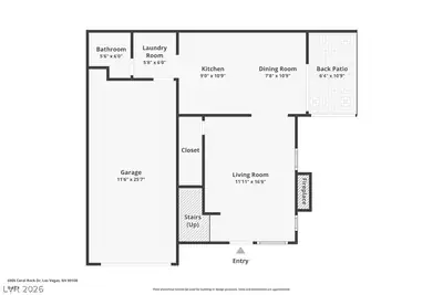 6905 Coral Rock Drive Floor Plan