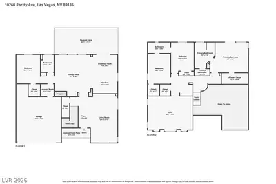 10260 Rarity Avenue Floor Plan