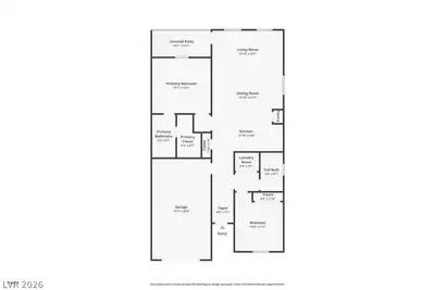 360 Canary Song Drive Floor Plan