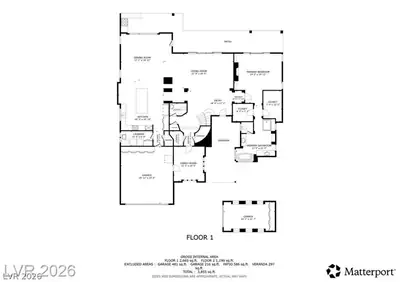 29 Desert Highlands Drive Floor Plan