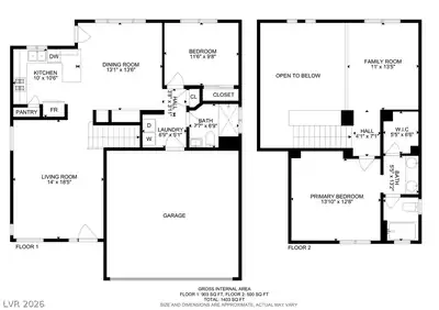 3205 Rainmaker Street Floor Plan
