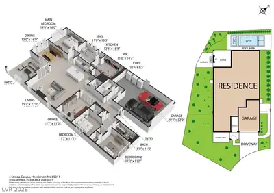 4 Strada Caruso Floor Plan