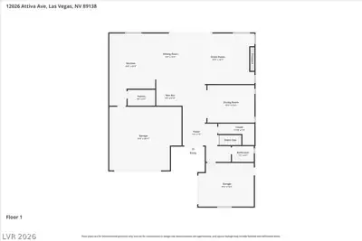 12026 Attiva Avenue Floor Plan