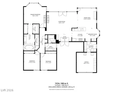 2916 Big Green Lane Floor Plan
