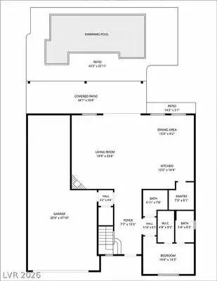 9767 Mosaic Canyon Court Floor Plan