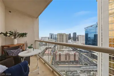 135 East Harmon Avenue 2721 Balcony