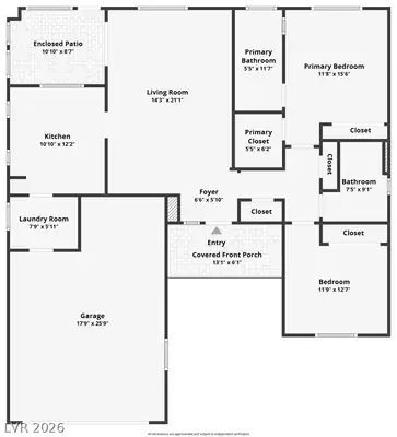 2821 Hanging Rock Drive Floor Plan