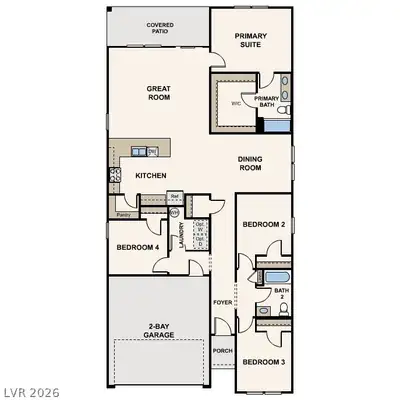 709 South Dyani Drive Floor Plan
