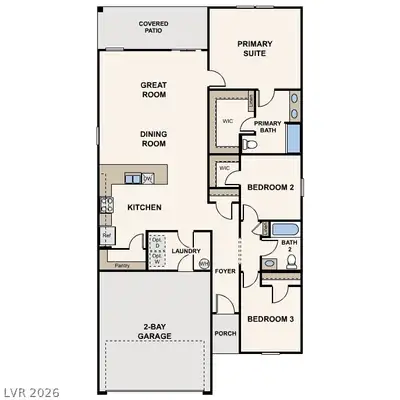 719 South Dyani Drive Floor Plan