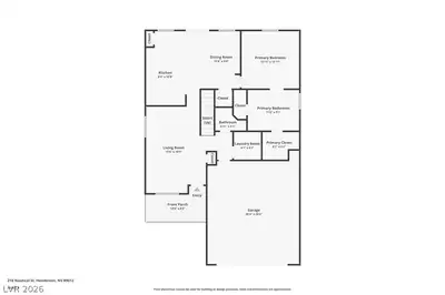 218 Nautical Street Floor Plan