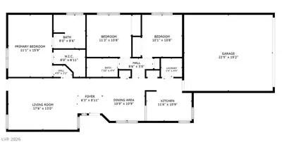 8345 Telescope Peak Court Floor Plan
