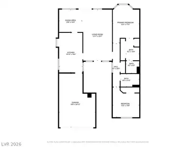 2740 Desert Crystal Drive 0 Floor Plan