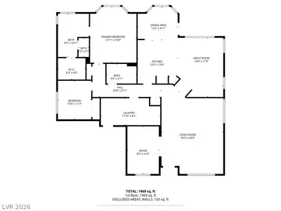 2154 Eagle Watch Drive Floor Plan