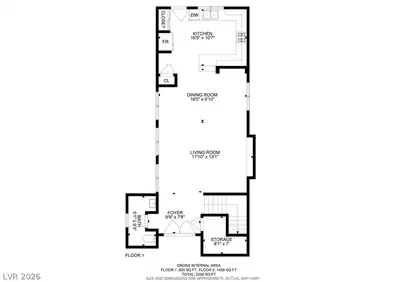 1348 Cedar Berry Court Floor Plan