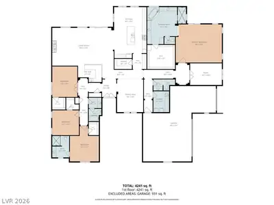 8030 Palm Cove Court Floor Plan