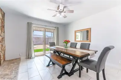 105 South Cimarron Road Dining Area