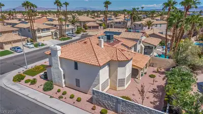 2707 Fan Palm Court Aerial View