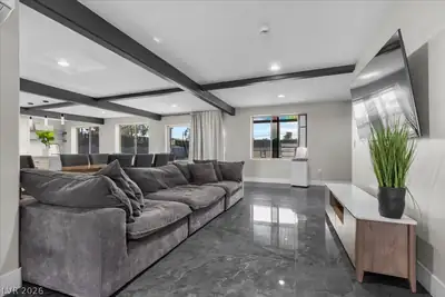 7061 South Valley View Boulevard Living Room