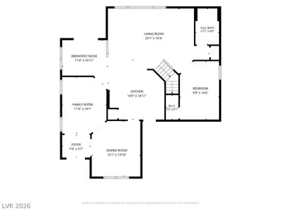 243 Palmarosa Street Floor Plan