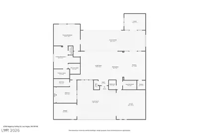 6700 REGENCY VALLEY Street, Las Vegas, NV 89148 Floor Plan