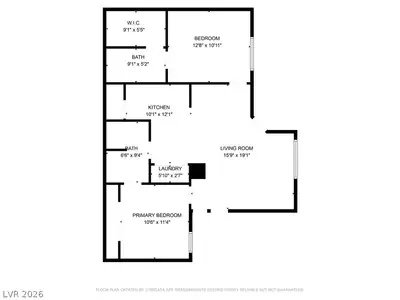 1830 North Pecos Road 140 Floor Plan