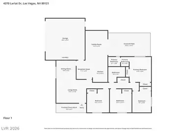 4370 Lariat Drive Floor Plan