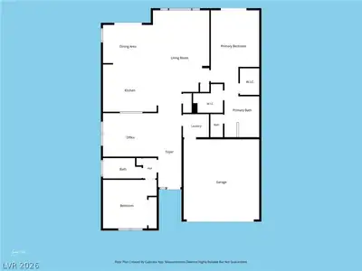 9616 Emeraude Avenue Floor Plan