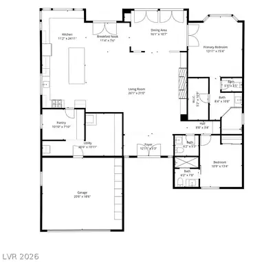 9104 Sundial Drive Floor Plan