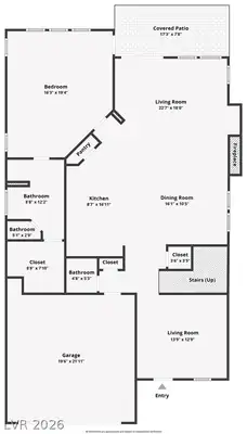 10016 Silver Cliff Street Floor Plan