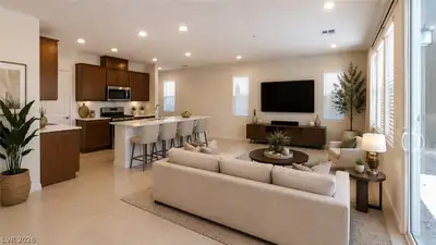 7375 Davenbury Street, Las Vegas, NV 89113 Living Room