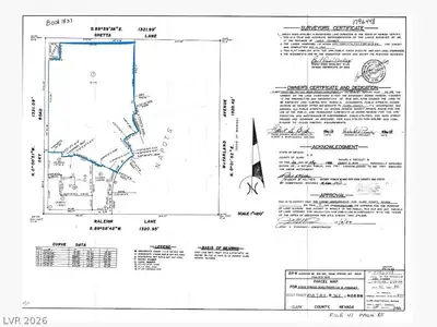 351 West Gretta Lane Plat Map