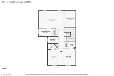 2617 Los Palos Street Floor Plan
