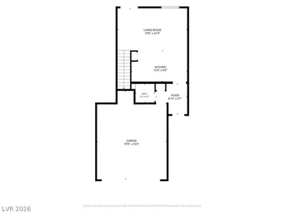 9262 Desert Pearl Avenue Floor Plan