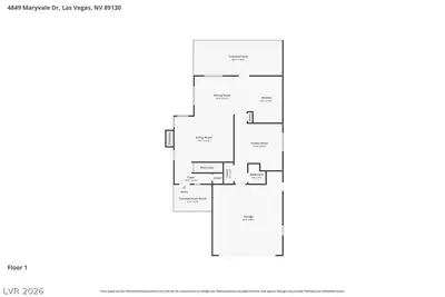 4849 Maryvale Drive Floor Plan