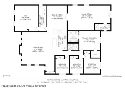 4358 Hobbs Drive, Las Vegas, NV 89120 Floor Plan