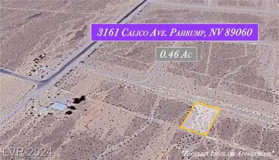 3161 North Calico Avenue Pahrump, NV 89060
