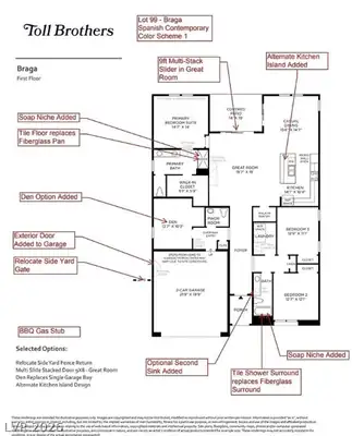 9006 Coastal Oaks Street Floor Plan