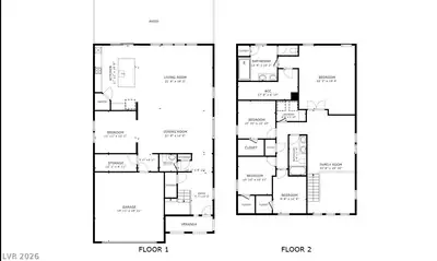 10861 Trail Crest Avenue Floor Plan